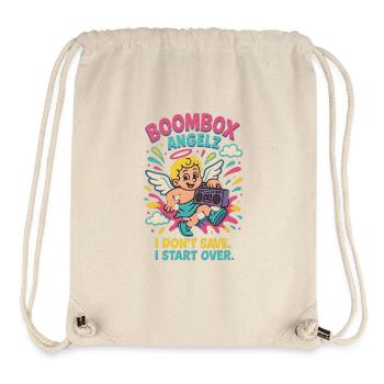 Boombox Angelz – Start Over - Stanley/Stella recycelter Gym Bag - Naturweiß - Vorne