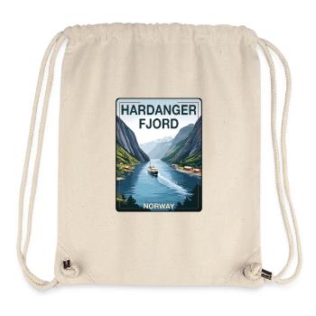 Hardanger Fjord Norway - Stanley/Stella Recycled Gym Bag - natural - Front