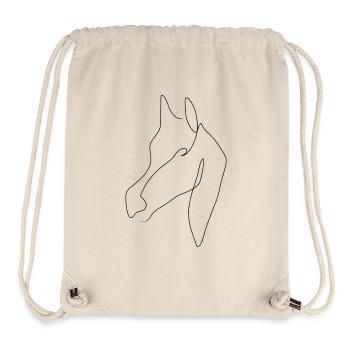 Minimal Arabian Black - Stanley/Stella Recycled Gym Bag - natural - Front