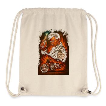ZÜNDFUNKE – Greaser’s Revenge - Stanley/Stella recycelter Gym Bag - Naturweiß - Vorne