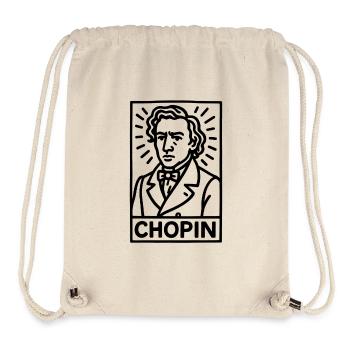 Frédéric Chopin - Stanley/Stella Recycled Gym Bag - natural - Front