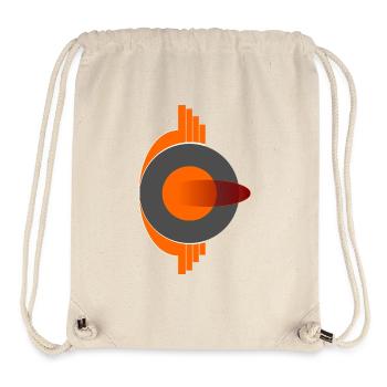 Phoenix Eye Abstract Logo - Stanley/Stella Recycled Gym Bag - natural - Front