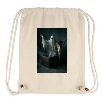 Fantôme du cercueil - Sac à cordon recyclé Stanley/Stella - blanc naturel - Devant