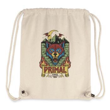 Primal Wolf Forge 1984 - Stanley/Stella Recycled Gym Bag - natural - Front