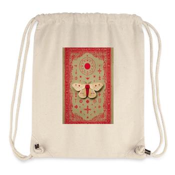 Alchemical Moth on Sacred Sigils - Stanley/Stella Recycled Gym Bag - natural - Front