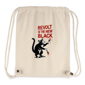 Revolt is the new black - Stanley/Stella Recycled Gym Bag - natural - Front