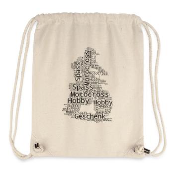 Direct Motocross Statement - Stanley/Stella Recycled Gym Bag - natural - Front