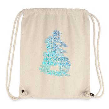 Direct Motocross Statement - Stanley/Stella Recycled Gym Bag - natural - Front