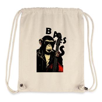 Monkey Bass Rebel - Stanley/Stella Recycled Gym Bag - natural - Front