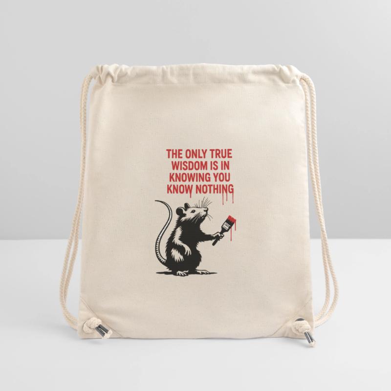 Rat knows that she doesn't know anything Stanley/Stella Recycled Gym Bag