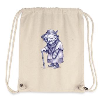 Surreal granny - Stanley/Stella Recycled Gym Bag - natural - Front