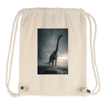 Mistbound Sauropod Dawn - Stanley/Stella Recycled Gym Bag - natural - Front