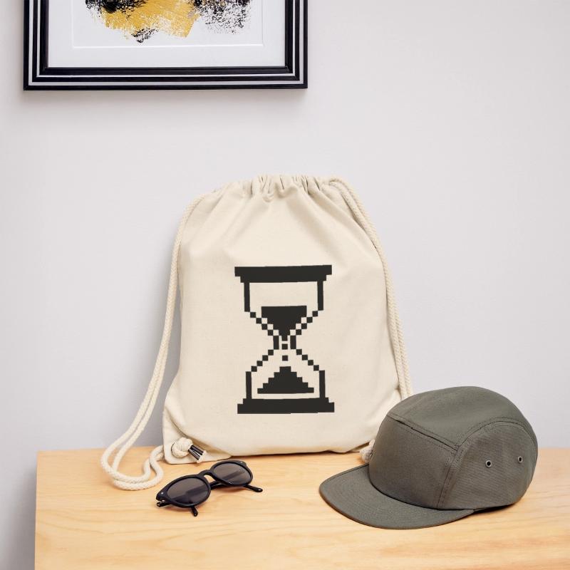 Pixel Hourglass Loading Icon Stanley/Stella Recycled Gym Bag
