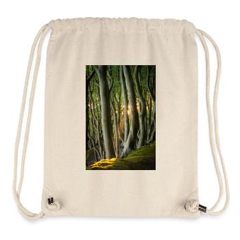 Trees Light of the Sun - Stanley/Stella Recycled Gym Bag - natural - Front