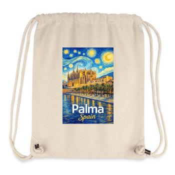 Palma Spain - Stanley/Stella Recycled Gym Bag - natural - Front