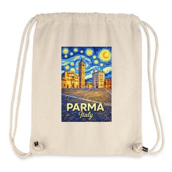 Parma, Italien. - Stanley/Stella recycelter Gym Bag - Naturweiß - Vorne