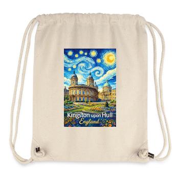Kingston upon Hull, England - Stanley/Stella Recycled Gym Bag - natural - Front