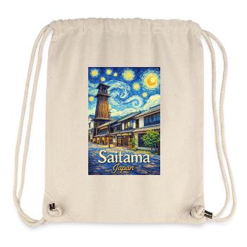 Saitama, Japan - Stanley/Stella Recycled Gym Bag - natural - Front