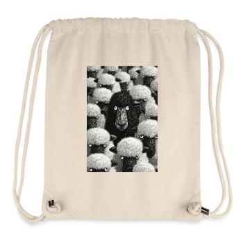 Midnight Herd Portrait - Stanley/Stella Recycled Gym Bag - natural - Front