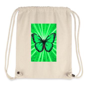 butterfly - Stanley/Stella Recycled Gym Bag - natural - Front