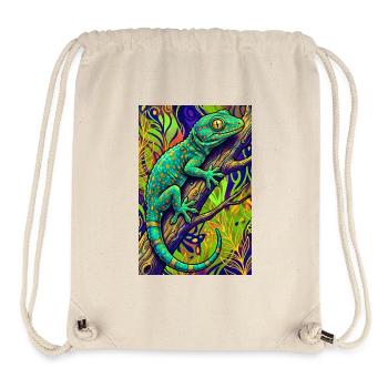 Gecko - Stanley/Stella recycelter Gym Bag - Naturweiß - Vorne