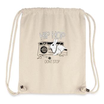 HipHop Dont Stop - Stanley/Stella Recycled Gym Bag - natural - Front