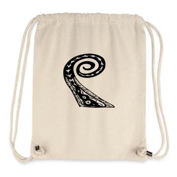 Drakkar viking ship - Stanley/Stella recycelter Gym Bag - Naturweiß - Vorne