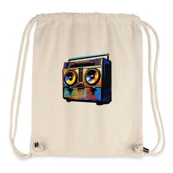 Boom box - Stanley/Stella Recycled Gym Bag - natural - Front