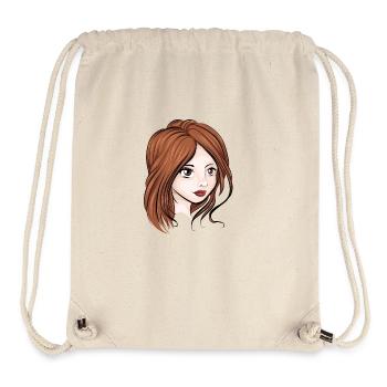 fille - Sac à cordon recyclé Stanley/Stella - blanc naturel - Devant