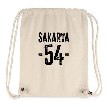 Sakarya 54 – Geschichte und Kultur aus Türkiye - Stanley/Stella recycelter Gym Bag - Naturweiß - Vorne