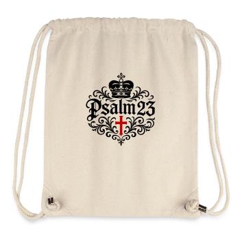 Psalm 23 Bible Verse - Stanley/Stella Recycled Gym Bag - natural - Front