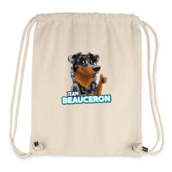 TEAM Beauceron - Harlekin - Stanley/Stella recycelter Gym Bag - Naturweiß - Vorne