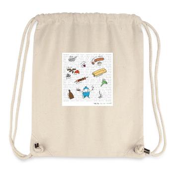Magnar Rucksack - Stanley/Stella recycelter Gym Bag - Naturweiß - Vorne