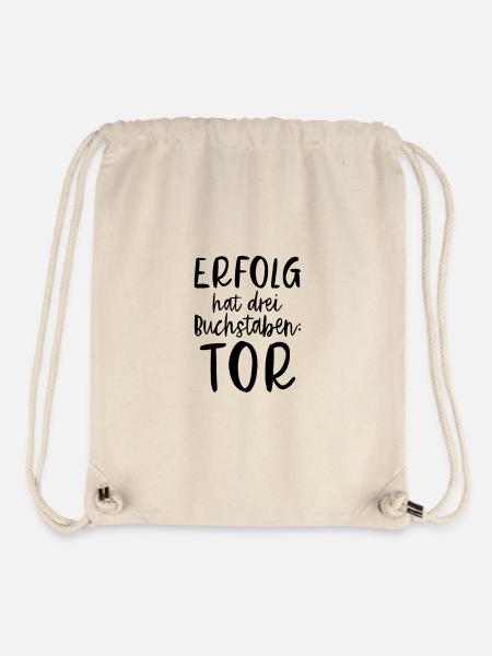Erfolg Hat 3 Buchstaben: TOR - Stanley/Stella recycelter Gym Bag - Naturweiß