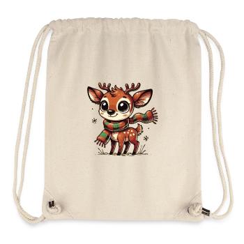 Baby Deer - Stanley/Stella Recycled Gym Bag - natural - Front