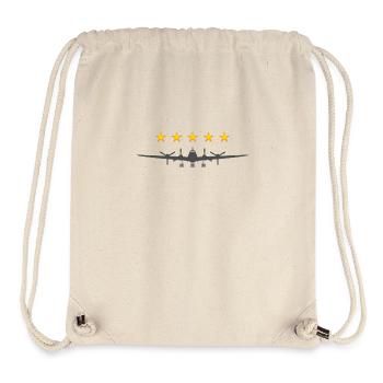 Propeller Aircraft - Stanley/Stella Recycled Gym Bag - natural - Front