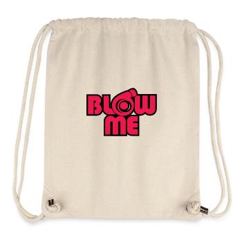 Blow Me - Stanley/Stella recycelter Gym Bag - Naturweiß - Vorne