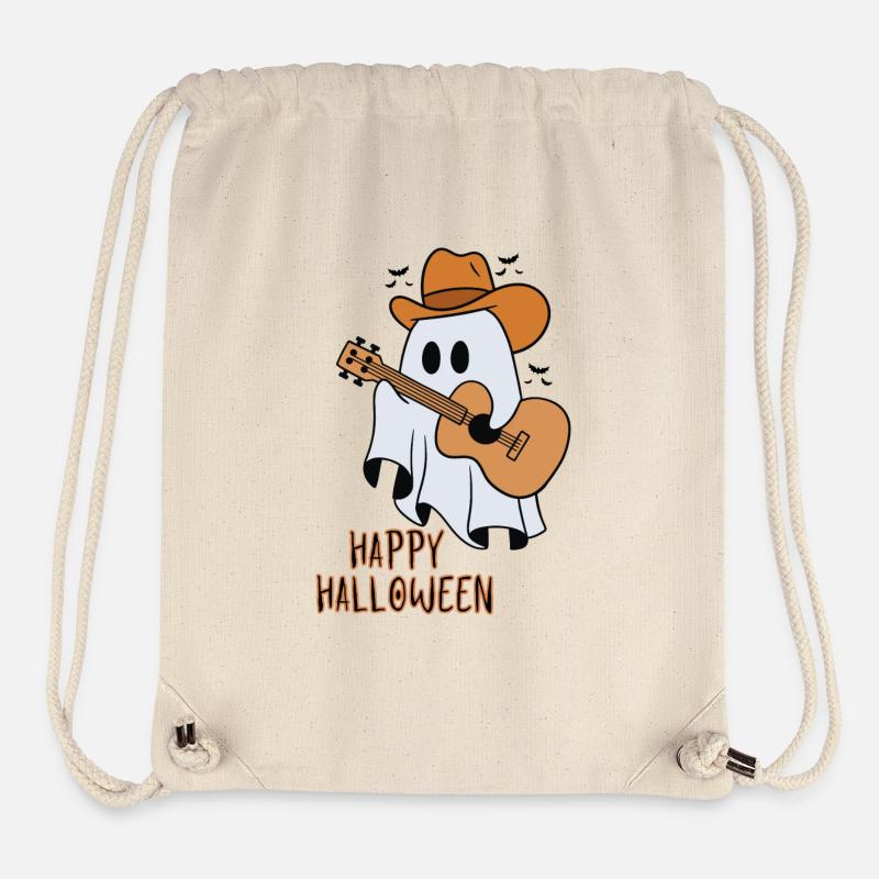 Happy Halloween - Stanley/Stella Recycled Gym Bag - natural