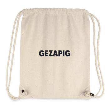 Lazy – Flemish Relaxed Mood - Stanley/Stella Recycled Gym Bag - natural - Front
