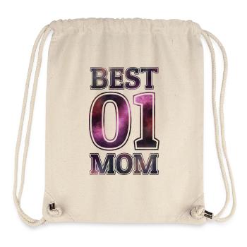 best mom - Stanley/Stella recycelter Gym Bag - Naturweiß - Vorne
