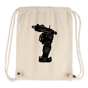 Stratemaker Stampfer Logo - Stanley/Stella recycelter Gym Bag - Naturweiß - Vorne