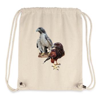 Hawks - Stanley/Stella Recycled Gym Bag - natural - Front