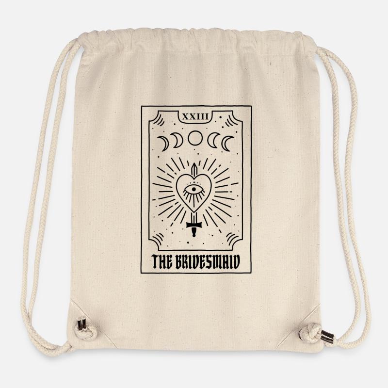 the bridesmaid - Stanley/Stella recycelter Gym Bag - Naturweiß