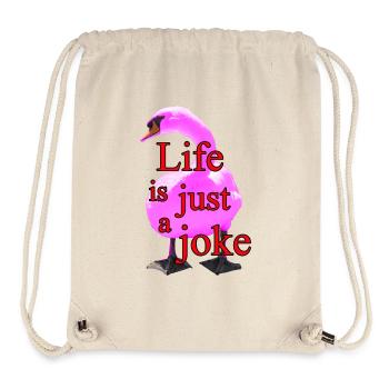 swan - Stanley/Stella Recycled Gym Bag - natural - Front
