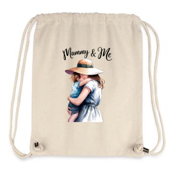 Mama und ich – Endlose Liebe - Stanley/Stella recycelter Gym Bag - Naturweiß - Vorne