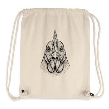 Chicken - Stanley/Stella Recycled Gym Bag - natural - Front