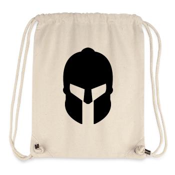Spartanischer Helm - Stanley/Stella recycelter Gym Bag - Naturweiß - Vorne