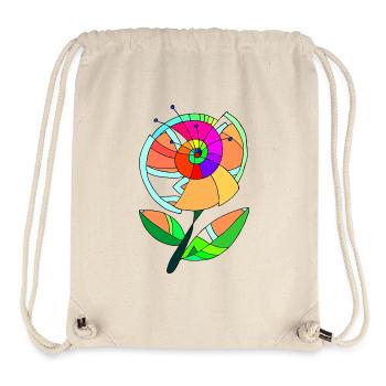 Flower - Stanley/Stella Recycled Gym Bag - natural - Front