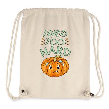 Tried_too_hard - Sac à cordon recyclé Stanley/Stella - blanc naturel - Devant