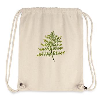 Japanischer Farn - Stanley/Stella recycelter Gym Bag - Naturweiß - Vorne